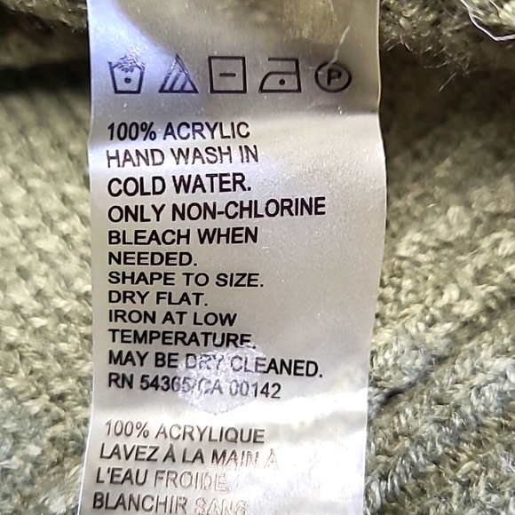 Alia Green Knit Sweater XL - Picture 5 of 5